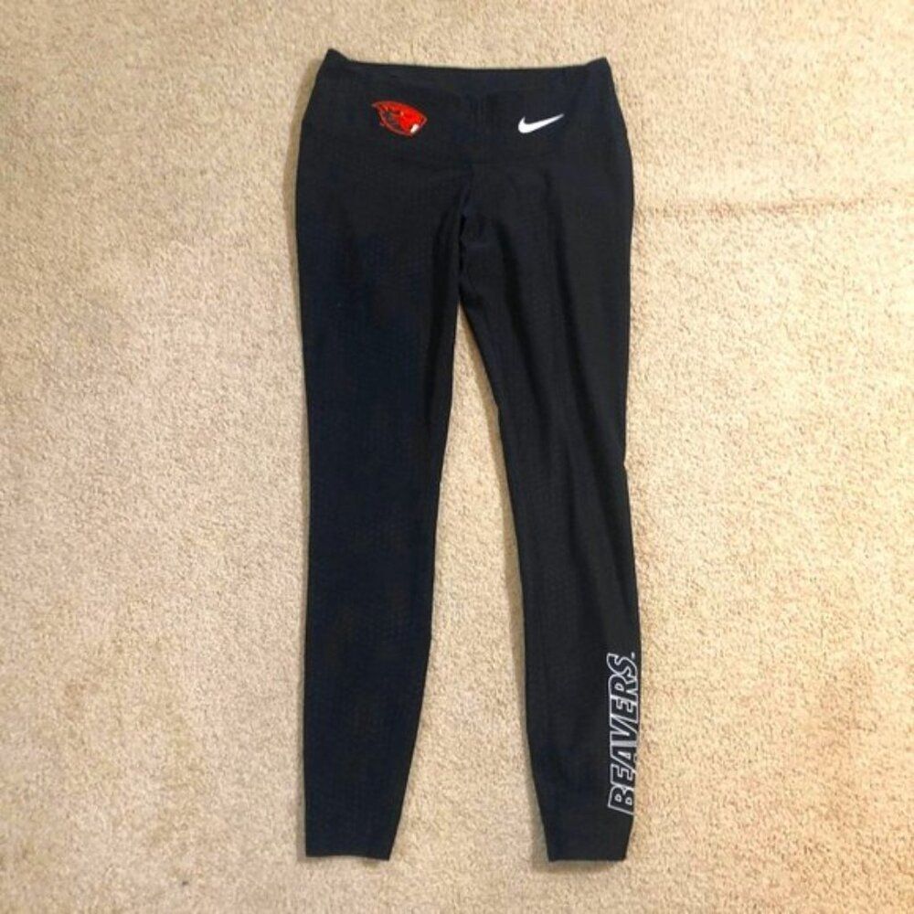 OSU Beavers Nike Dri-Fit Leggings. Sz Small. Gently used.
